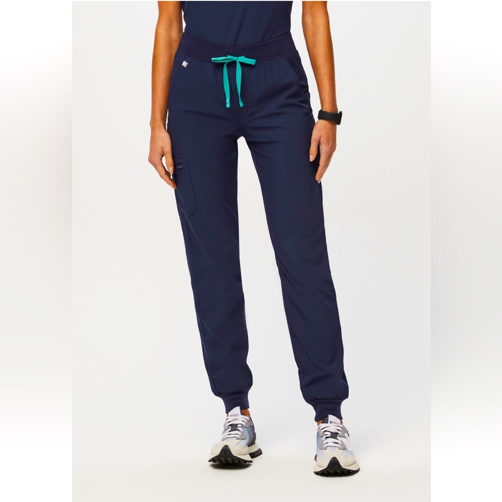 XL Petite Zamora Jogger Scrub Pants - Navy
